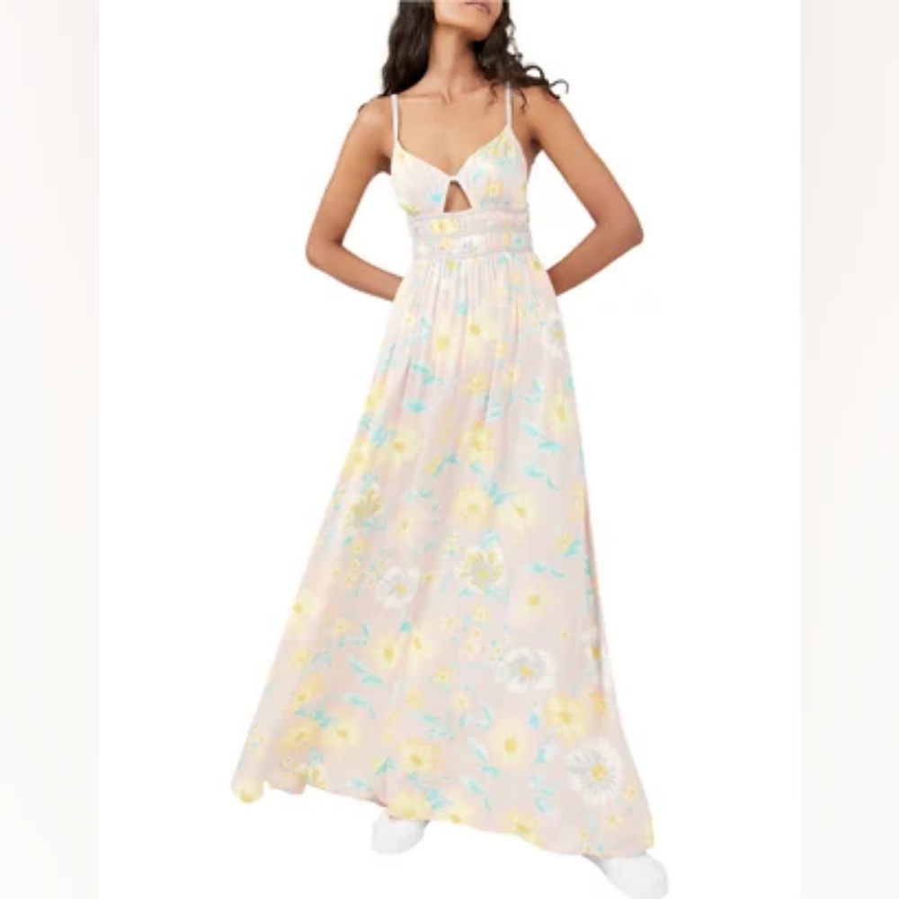 NWT Free People Wisteria Maxi Dress